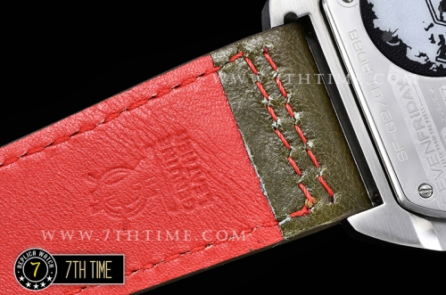 SevenFriday Q2-01Green Multi Tier Dial with counter subdials & Numeral markers