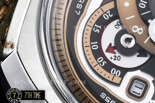 SevenFriday Q2-01Green Multi Tier Dial with counter subdials & Numeral markers