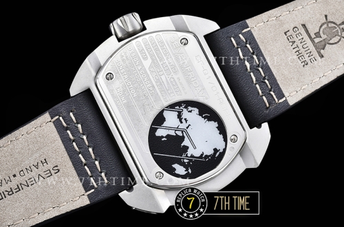 SevenFriday Q1-01 White Multi Tier Dial with counter subdials & Numeral markers