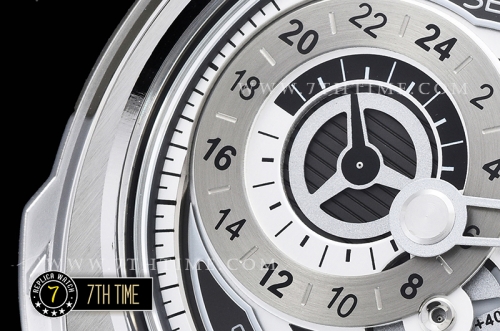 SevenFriday Q1-01 White Multi Tier Dial with counter subdials & Numeral markers