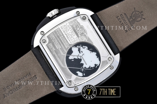 SevenFriday Racer P3C/IEN Black Multi Tier Dial with counter subdials & stick markers