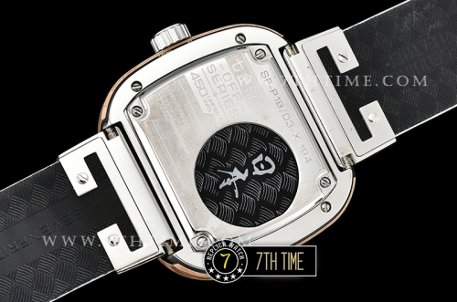 SevenFriday P1B/03 Japan Inspired Limited Edition Multi-layered White with Black Accents & Stick Markers