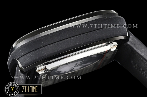 SevenFriday M3/01 Spaceship Multi-layered Black with Textured Surface High Grade PVD Coated Solid 316L Stainless Steel