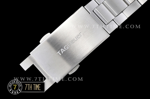 AquaRacer Calibre 5 Grey Dial with Stick Markers Solid Stainless Steel Bracelet