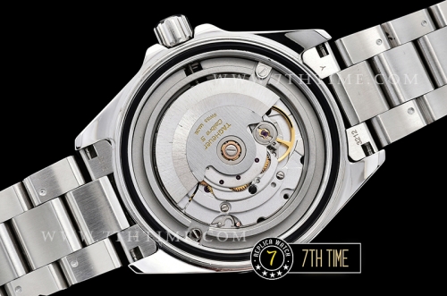 AquaRacer Calibre 5 Grey Dial with Stick Markers Solid Stainless Steel Bracelet