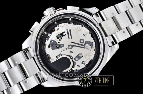 Aquaracer Calibre 16 Chronograph Blue Dial with Stick Markers Solid Stainless Steel Bracelet