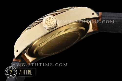 Tudor Heritage Black Bay Bronzo Basel Superlumed Brown Dial with Needles Brushed Bronze Tang Buckle