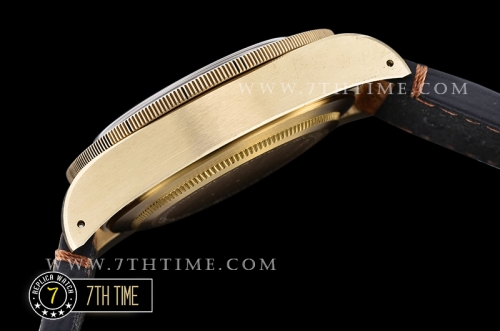 Tudor Heritage Black Bay Bronzo Basel Superlumed Brown Dial with Needles Brushed Bronze Tang Buckle