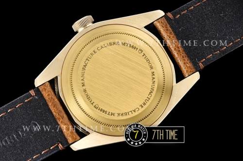 Tudor Heritage Black Bay Bronzo Basel Superlumed Brown Dial with Needles Brushed Bronze Tang Buckle