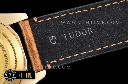 Tudor Heritage Black Bay Bronzo Basel Superlumed Brown Dial with Needles Brushed Bronze Tang Buckle