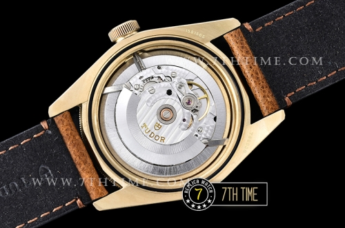 Tudor Heritage Black Bay Bronzo Basel Superlumed Brown Dial with Needles Brushed Bronze Tang Buckle