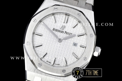 Royal Oak Ladies 33mm SS/SS White Dial Swiss ETA Quartz