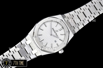 Royal Oak Ladies 33mm SS/SS White Dial Swiss ETA Quartz