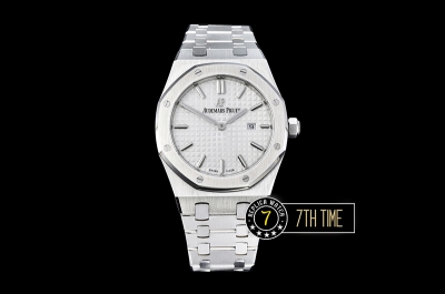 Royal Oak Ladies 33mm SS/SS White Dial Swiss ETA Quartz