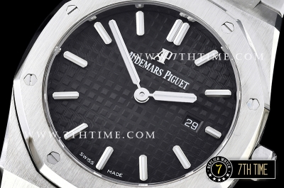 Royal Oak Ladies 33mm SS/SS Black Dial Swiss ETA Quartz