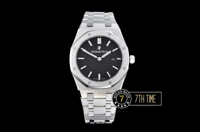 Royal Oak Ladies 33mm SS/SS Black Dial Swiss ETA Quartz