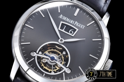 AP Jules Tourbillon 42mm Grande Date SS/LE Black Dial Tourbillon