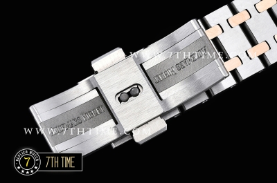 Royal Oak Ladies 33mm RG/SS White Dial Swiss ETA Quartz