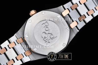 Royal Oak Ladies 33mm RG/SS White Dial Swiss ETA Quartz