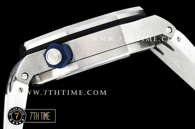 Royal Oak Diver 42mm SS/RU White Checkered Dial MY9015 Mod A3120