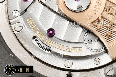 Royal Oak 15400 41mm SS/LE Full Diamonds Paved Dial MY9015 Mod