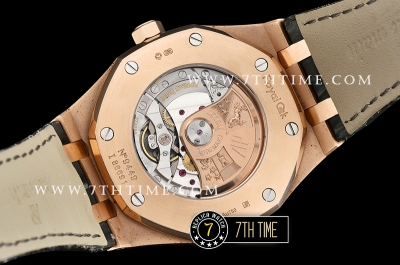 Royal Oak 15402 RG/LE Full Diamonds Paved Dial MY9015 Mod