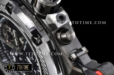 Offshore Survivor Limited Edition 42mm DLC/CER/LE Black Checkered Dial A7750 Mod