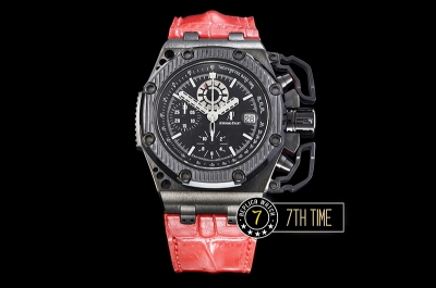 Offshore Survivor Limited Edition 42mm DLC/CER/LE Black Checkered Dial A7750 Mod