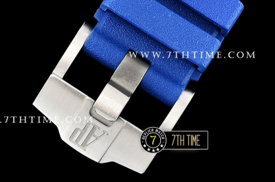 Royal Oak Offshore 42mm 2018 SIHH Indigo Checkered Dial SS/RU A3126