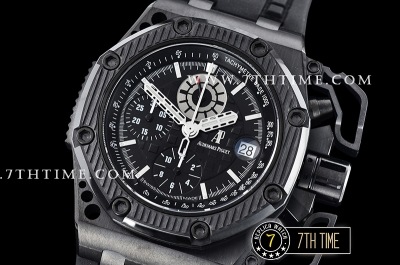 Royal Oak Offshore Survivor Ltd CER/DLC/RU Black Checkered Dial A3126 Mod