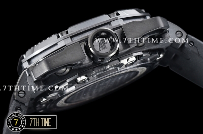 Royal Oak Offshore Survivor Ltd CER/DLC/RU Black Checkered Dial A3126 Mod