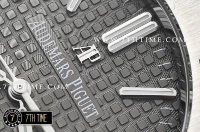 Royal Oak 15400 41mm SS/SS Grey Checkered Dial MY9015 Mod 3120