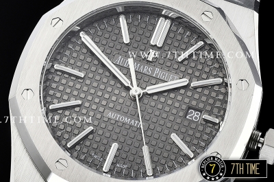 Royal Oak 15400 41mm SS/SS Grey Checkered Dial MY9015 Mod 3120