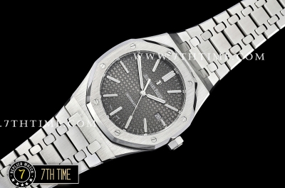 Royal Oak 15400 41mm SS/SS Grey Checkered Dial MY9015 Mod 3120