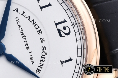 ALANGE & SOHNE 1815 Tourbillon White Dial  Black Numeral Markers Asia Manual Wind Tourbillon