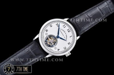 ALANGE & SOHNE 1815 Tourbillon White Dial  Solid Stainless Steel Asia Manual Wind Tourbillon
