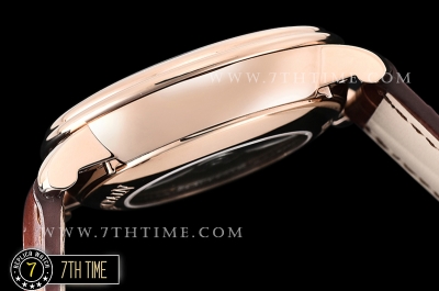 Blancpain Villeret Complications White Dial with Arabic Numerals 18K Rose Gold Thick Plated on Solid Stainless Steel