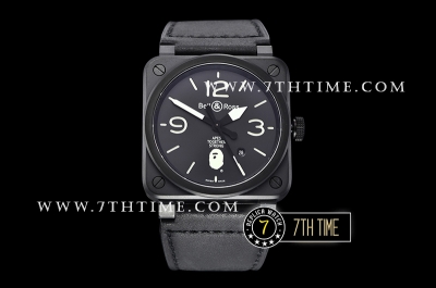 Bell Ross BR03-92 42mm XXV Bathing Ape PVD/LE Black