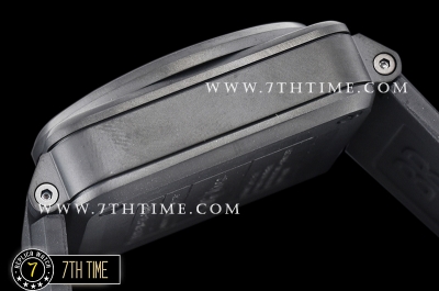 BR03-94 Chronograph Black Dial PVD Thick Coated on Solid Stainless Steel