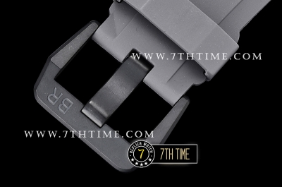 BR03-94 Chronograph Grey Rafale Limited Dial PVD Thick Coated on Solid Stainless Steel
