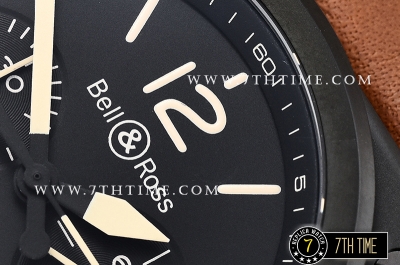 BR03-94 Chronograph Black Dial PVD/LE Asia 7750