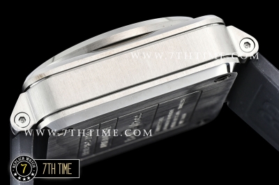 BR03-94 Chronograph Black Dial Solid Stainless Steel Asia 7750