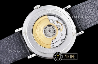Breguet Classique 5177 White Guilloche Dial with Roman Numerals Solid Stainless Steel