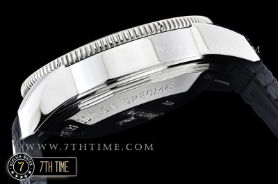 Breitling SuperOcean Heritage II Chrono White Dial with Stick Markers Black Ceramic Material Bezel Asia Valjoux 7750