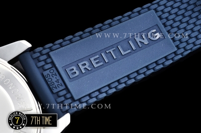 Breitling SuperOcean Heritage II Chrono Blue Ceramic Bezel  Blue Dial with Stick Markers