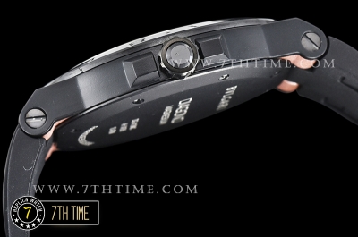 Bvlgari Diagono Magnesium Ceramic Bezel Special Bronze "Motorlac" Coated Dial with Numerals & Stick Markers