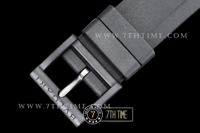 Bvlgari Diagono Magnesium Ceramic Bezel Special Gray Silver "Motorlac" Coated Dial with Numerals & Stick Markers