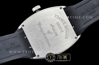 Franck Muller Vanguard V45 Series Silver Grey Textured Dial with Numeral Markers
