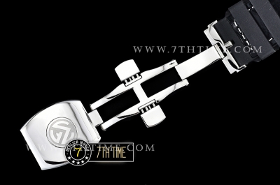 Franck Muller Vanguard V45 Series Silver Grey Textured Dial with Numeral Markers
