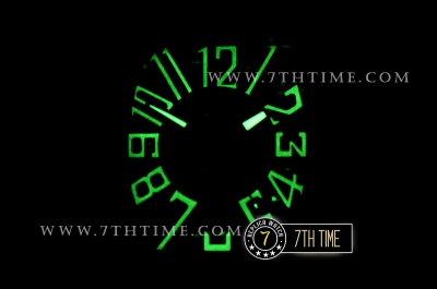 Franck Muller Vanguard V45 Series Black Textured Dial with Lume Numeral Markers Thick PVD Coated Bezel And Case